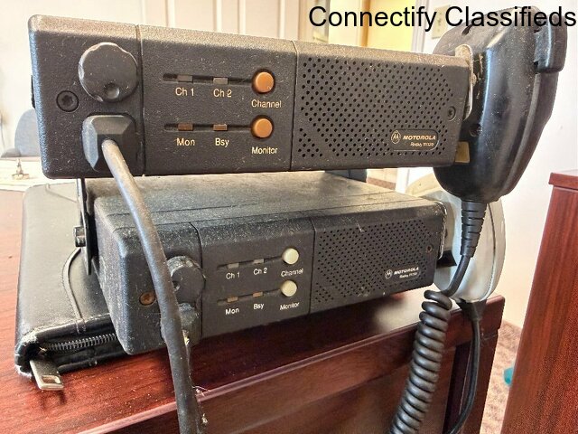 2x Motorola M120 Radios